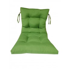 Yeşil Arkalıklı Sandalye Minderi 45x90 Cm  6 Adet Set -Fitsdekor